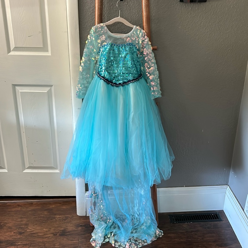 Handmade Elsa costume sz 4T